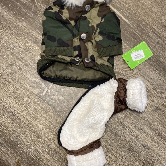 Puppy Angel Dog Puppy Angel Krisscross Padded Overall Pajk69 Small